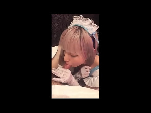 ❤️ Японы шүтээн [маюка], Францын үйлчлэгчийн хувцас, 1-р хэсэг, лосьоноор дарж, хөхрөх ❤️❌ Шударга гэдсээр видео манайд ❤